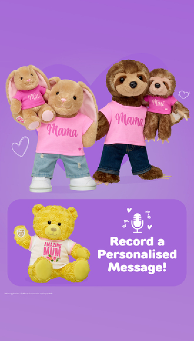 Personalised build a bear new arrivals